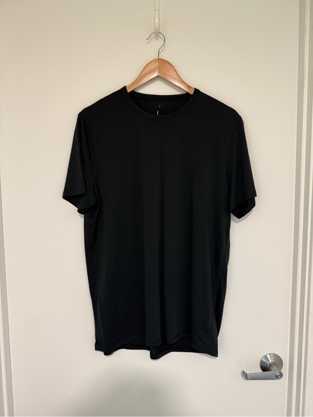 Huckberry Proof Men’s 72-Hour Merino Wool T-Shirt (Stone Black / Size L)